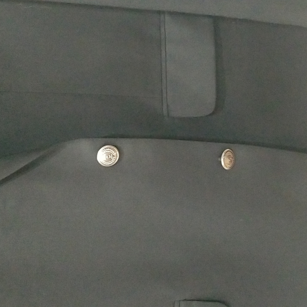 Chaps Wool Black Blazer Jacket - image 2